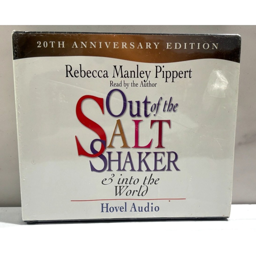 Out of the Salt Shaker & Into the World Audio CD Rebecca Pippert New Sealed 2005